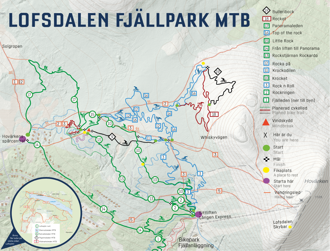 Lofsdalen Fjällpark MTB