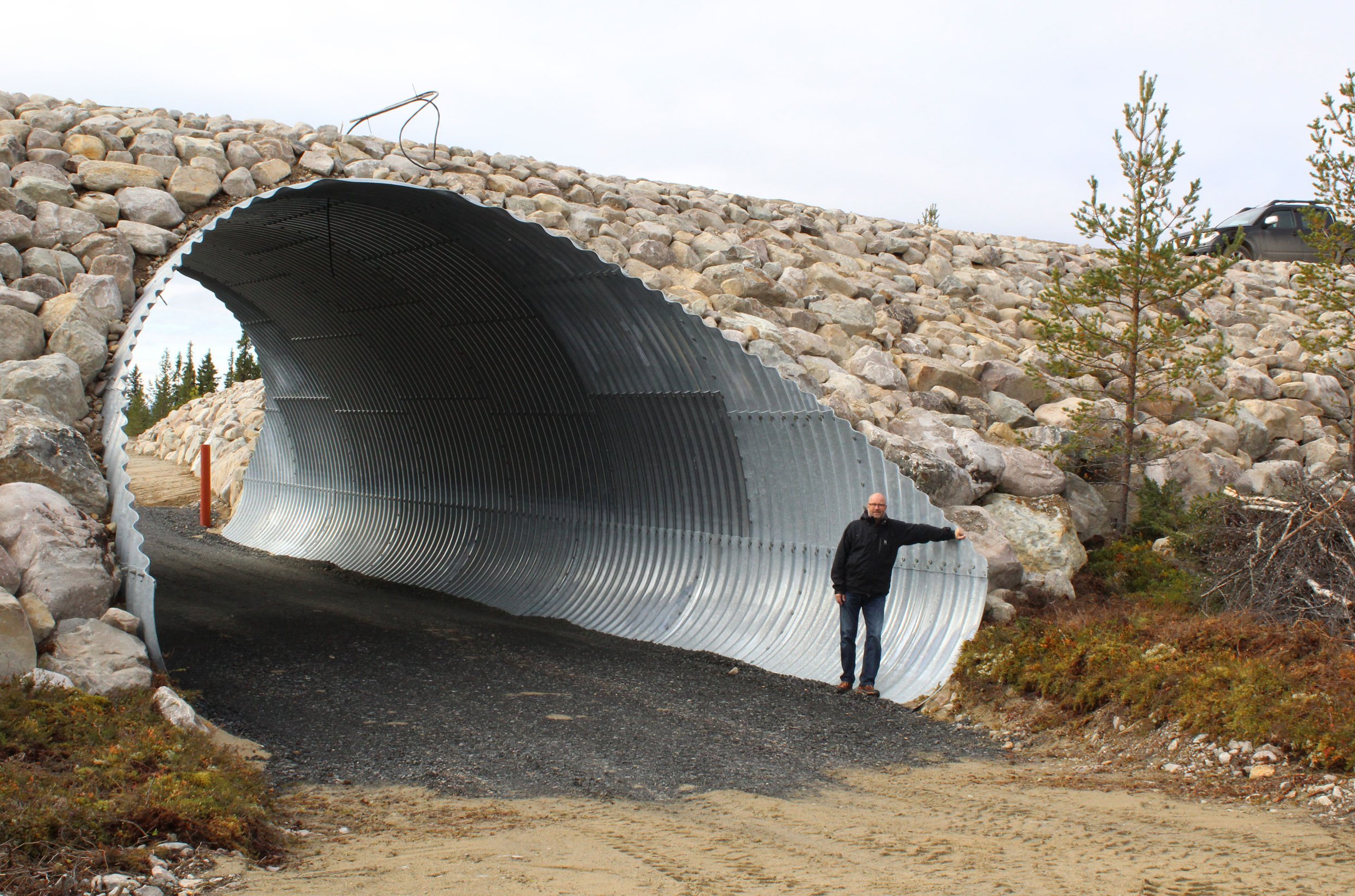 Skidtunnel i Lofsdalen