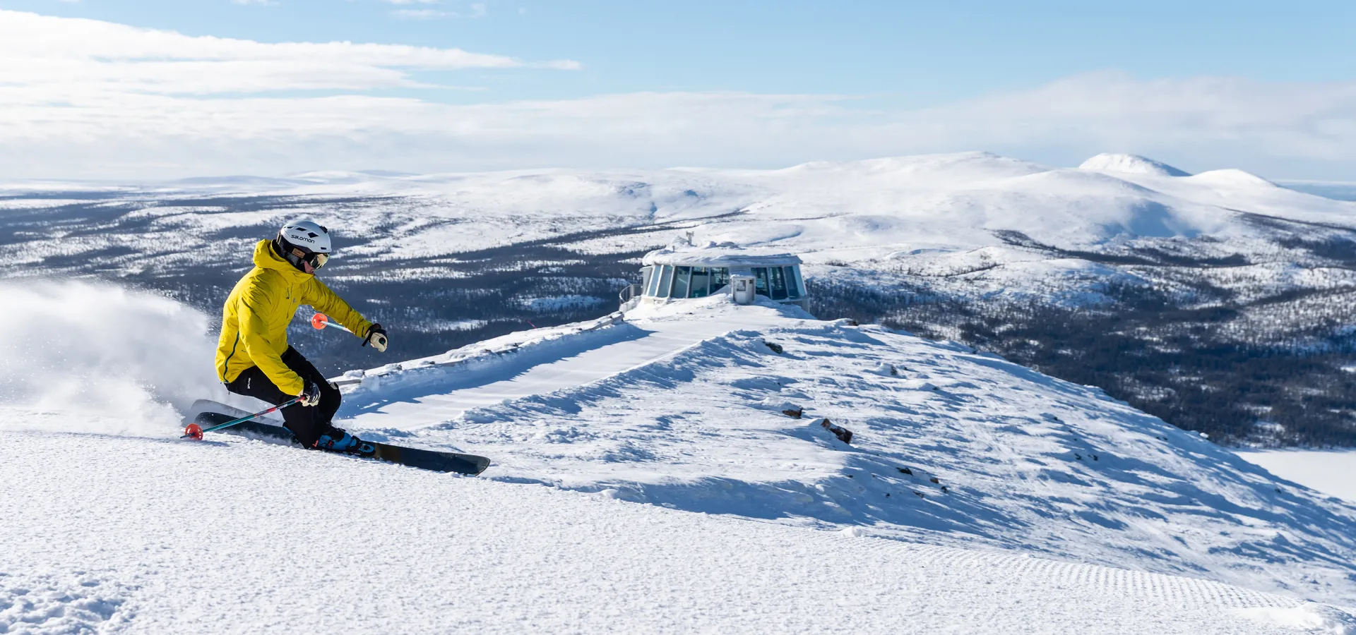 Skidåkning i Lofsdalen 