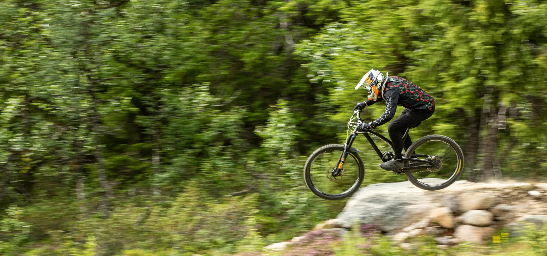 downhill