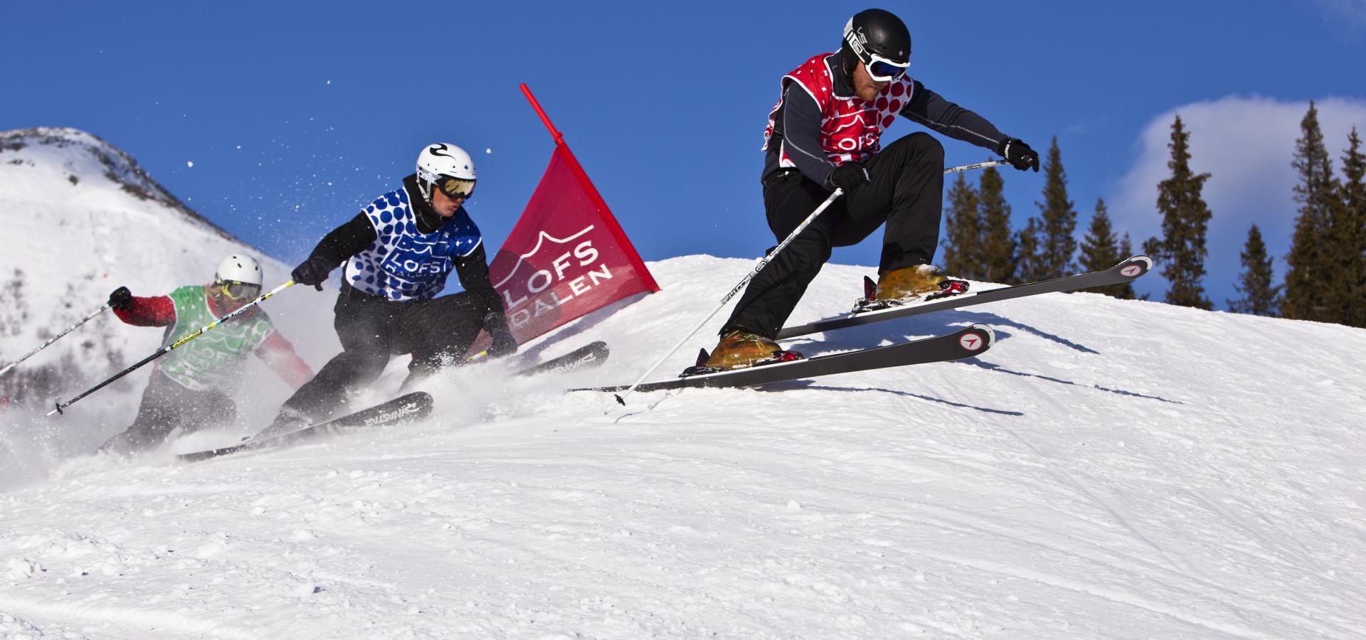 Skicross i Lofsdalen