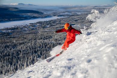 Skier in Lofsdalen