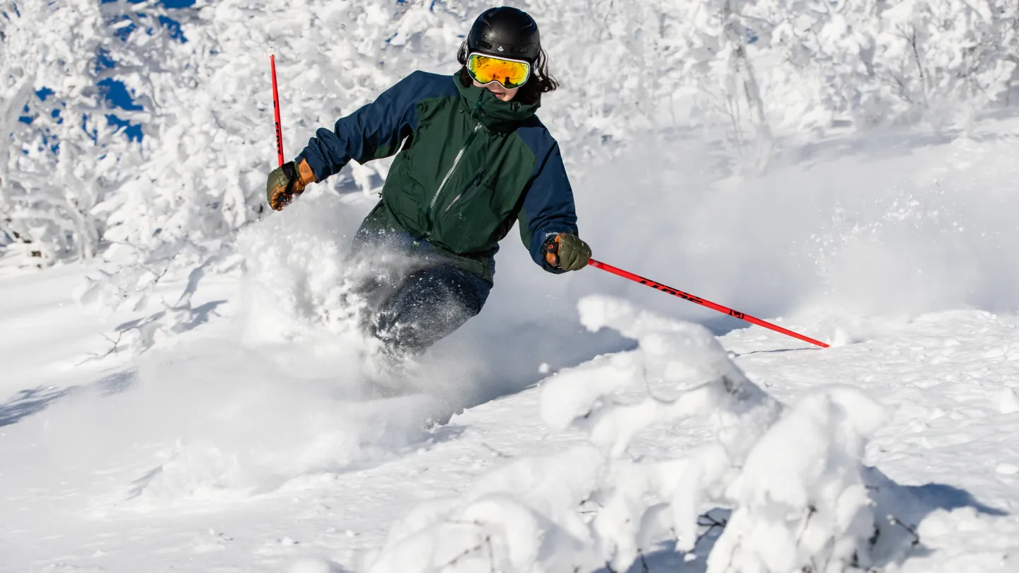 Offpist skidåkning i Lofsdalen